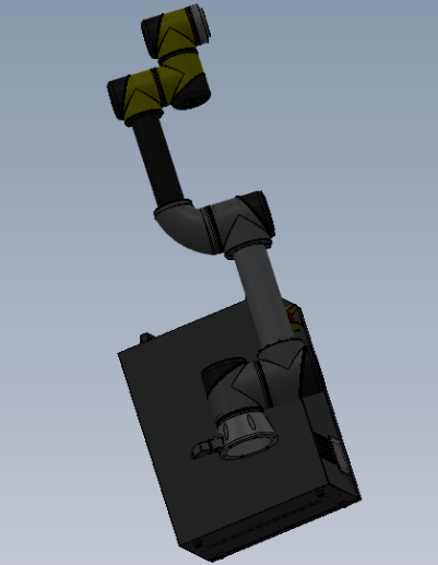 IIMT-CR-5协作机器人 左侧视图