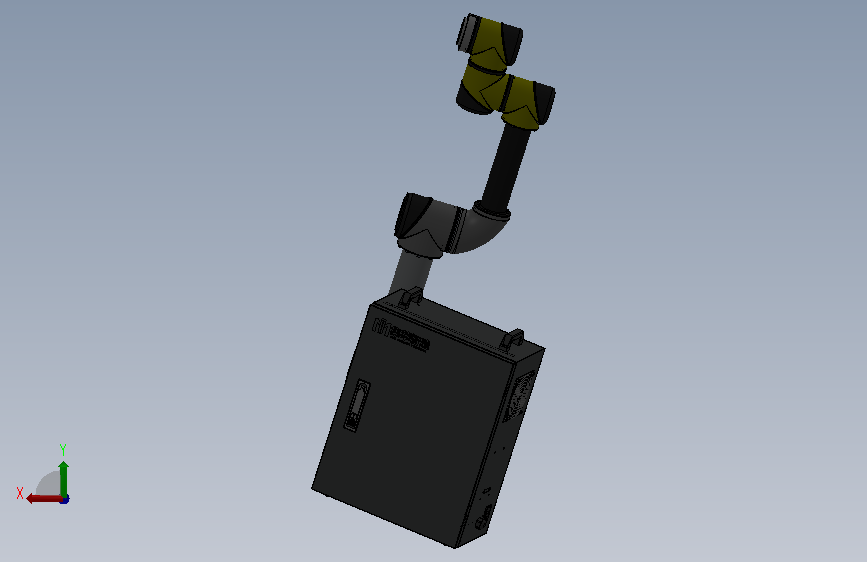 IIMT-CR-5协作机器人 背面视图