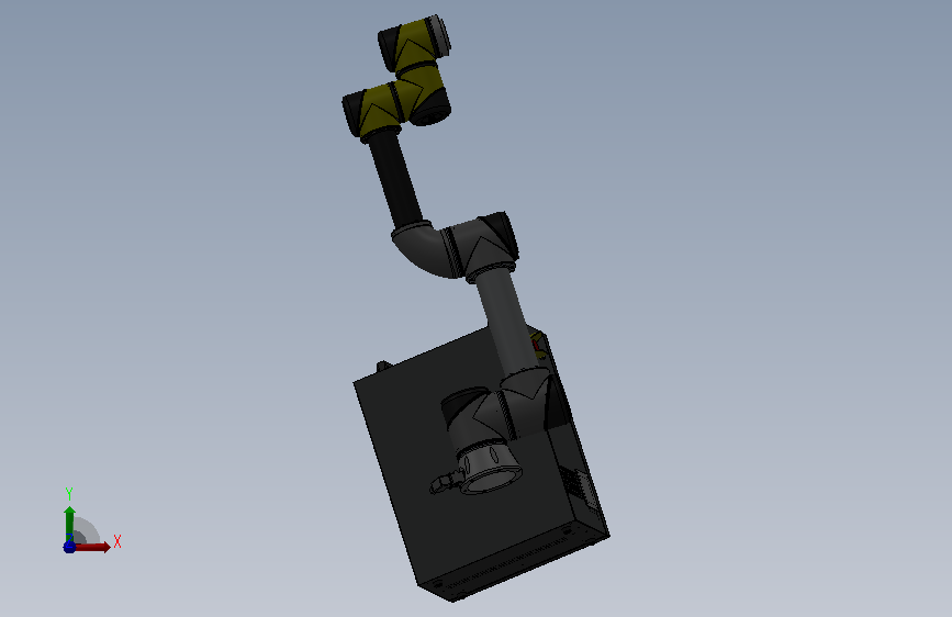IIMT-CR-5协作机器人 正面视图