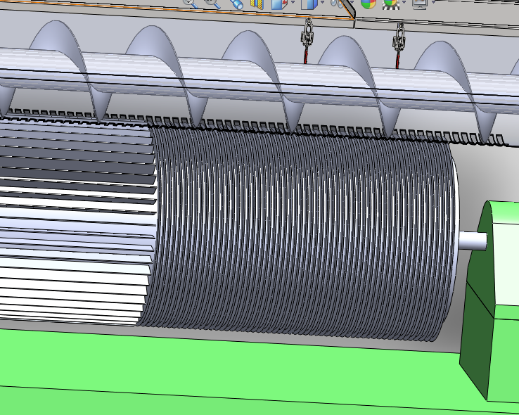 Solidworks 板栗去皮机设计
