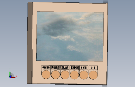 D触摸屏621