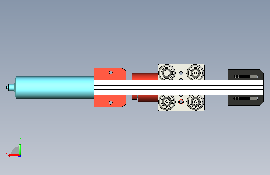 A0018222-DIY 60cc 注射泵 (CNC 3018 + NEMA 17) 背面视图