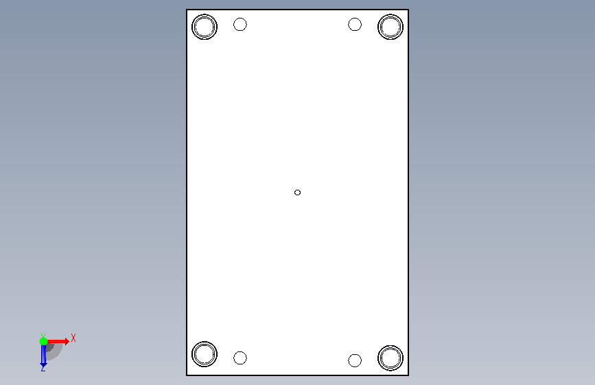 A0018228-模具底座 俯视图