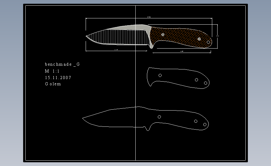 CAD刀具图纸系列bench_g