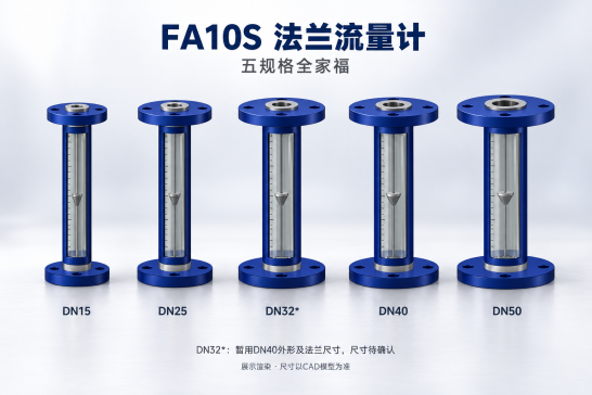 FA10S_法兰连接玻璃浮子流量计