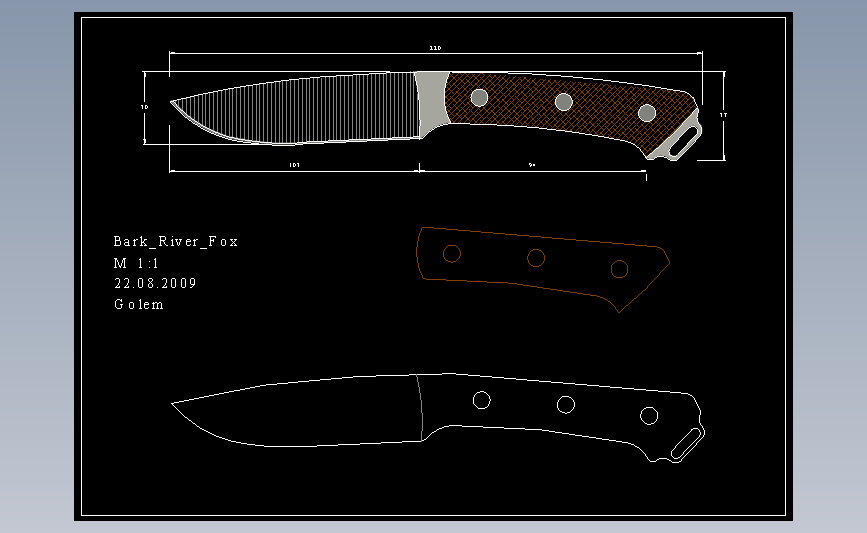 CAD刀具图纸系列brkt_fox_AutoCAD 2000_模型图纸下载 – 懒石网