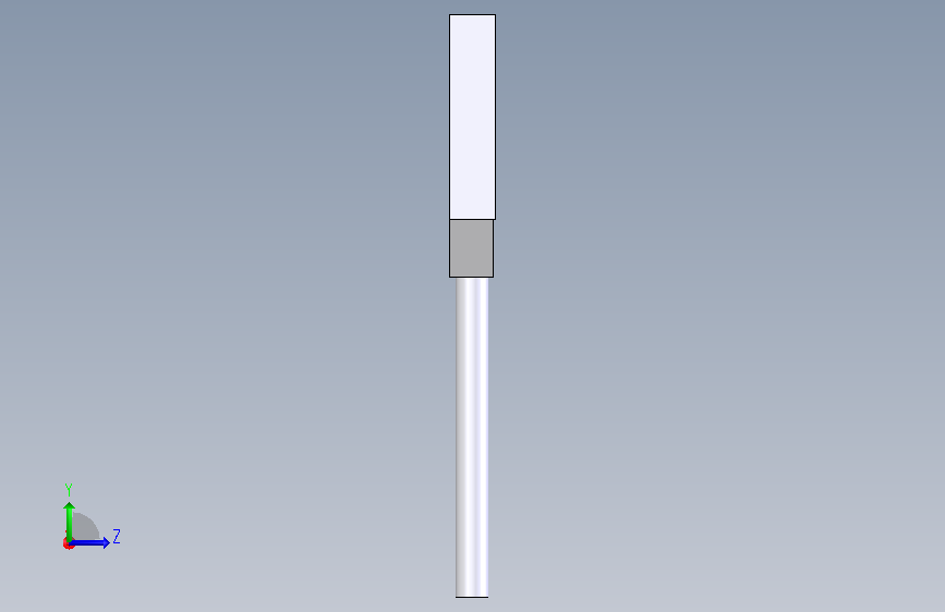 光电传感器 EX-14A 左侧视图