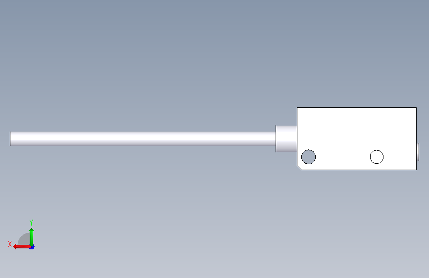 感应器 FIXY 10N51E1 背面视图