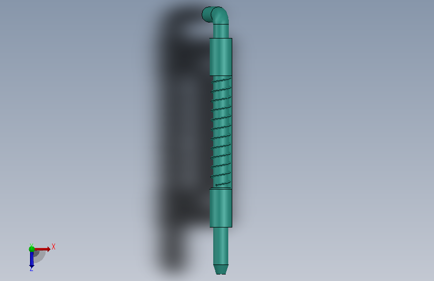 生久左插销 CL225-R 俯视图