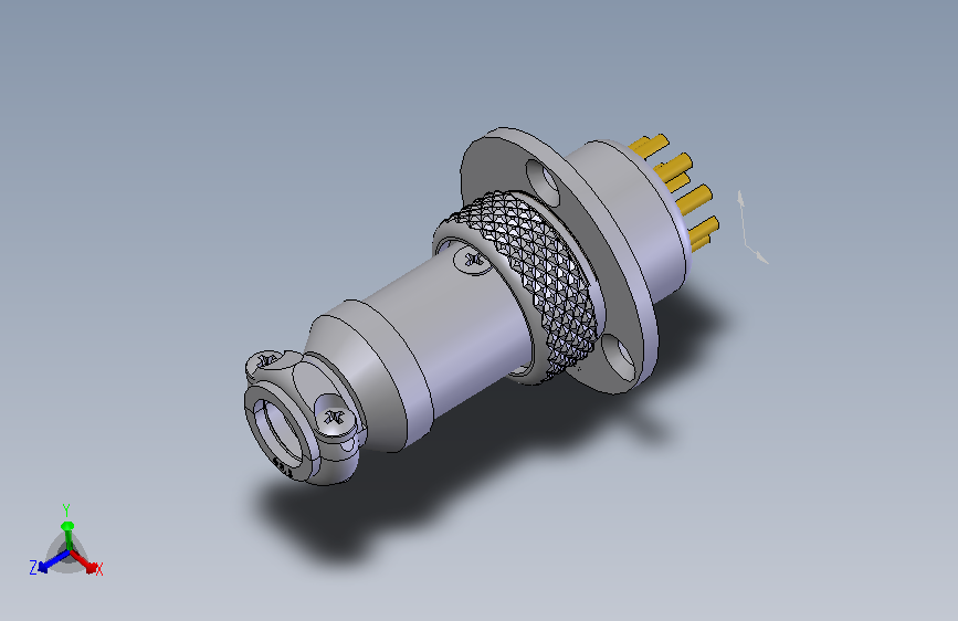 发兰式航空插头 DF20-6P