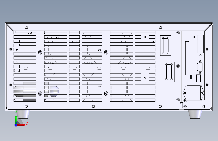 电子负载 FT6800-4kw 正面视图