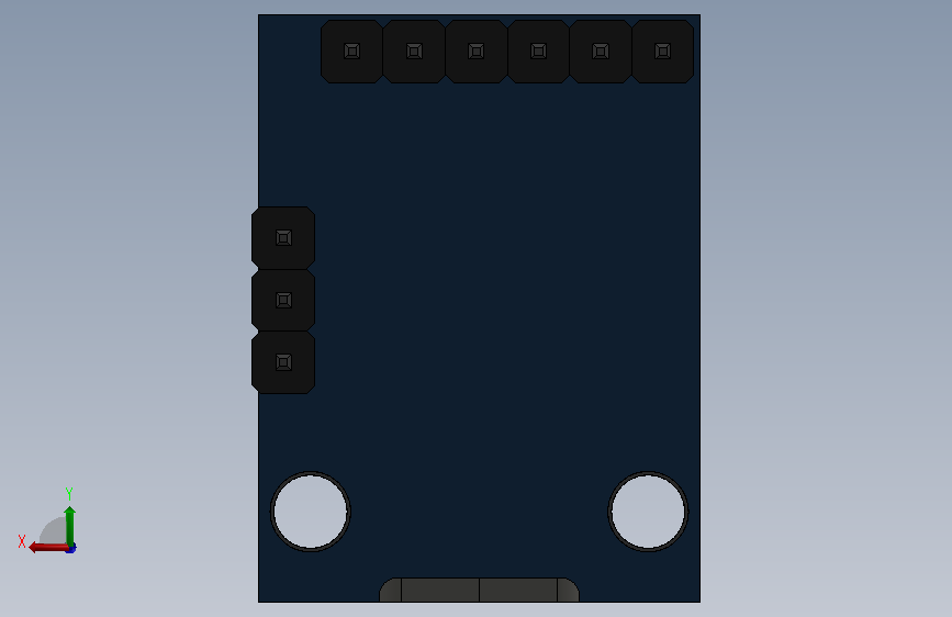 A0018274-Digispark ATTINY85 开发板 Type-C 连接 背面视图