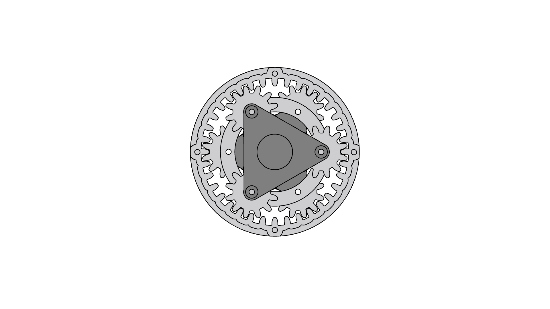 A0018281-NEMA 17 两级行星减速器 _ 20_1 减速比