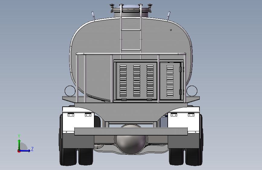 H0008996-5070绿化喷洒车 左侧视图