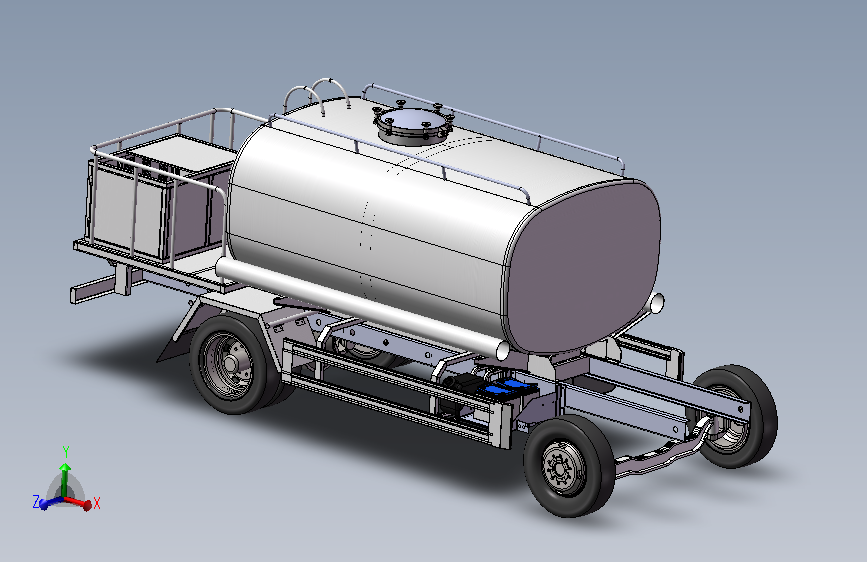 H0008996-5070绿化喷洒车 主视图