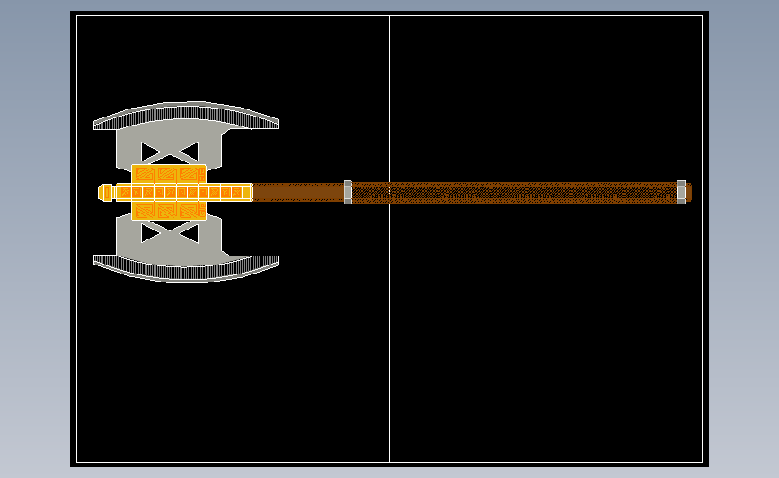 CAD刀具图纸系列l_otr_axe