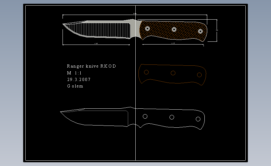 CAD刀具图纸系列ranger