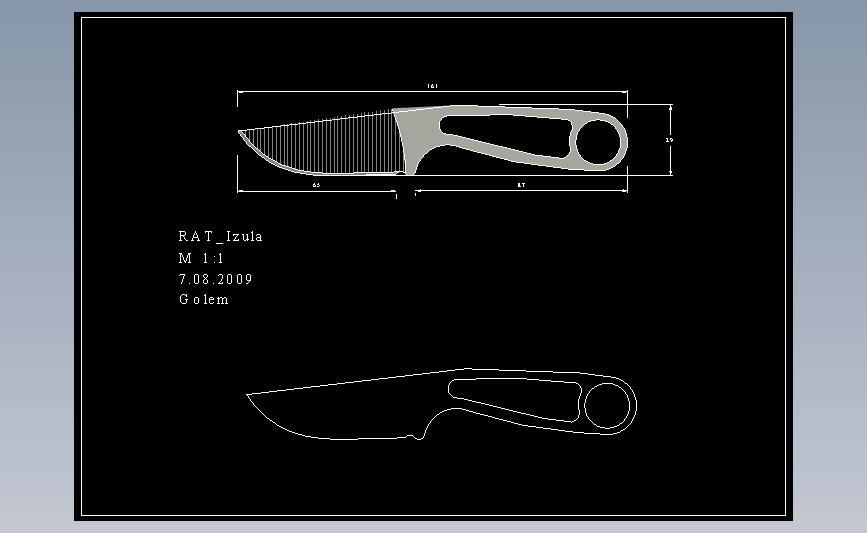 CAD刀具图纸系列rat_izula