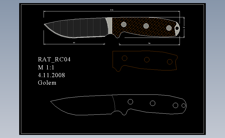 CAD刀具图纸系列rat_rc4