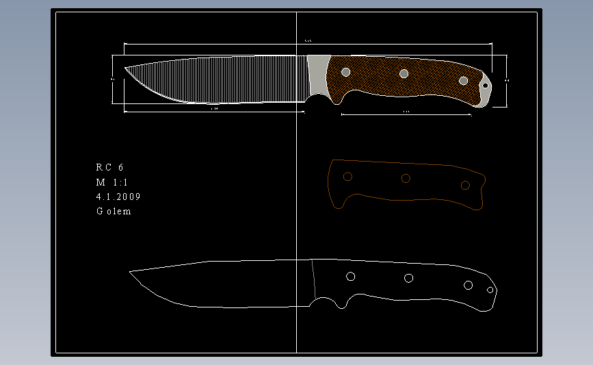 CAD刀具图纸系列Rc6