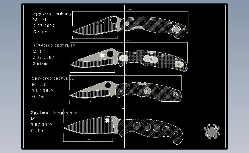 CAD刀具图纸系列s_endura
