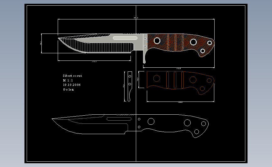 CAD刀具图纸系列s_ibert_scout 主视图