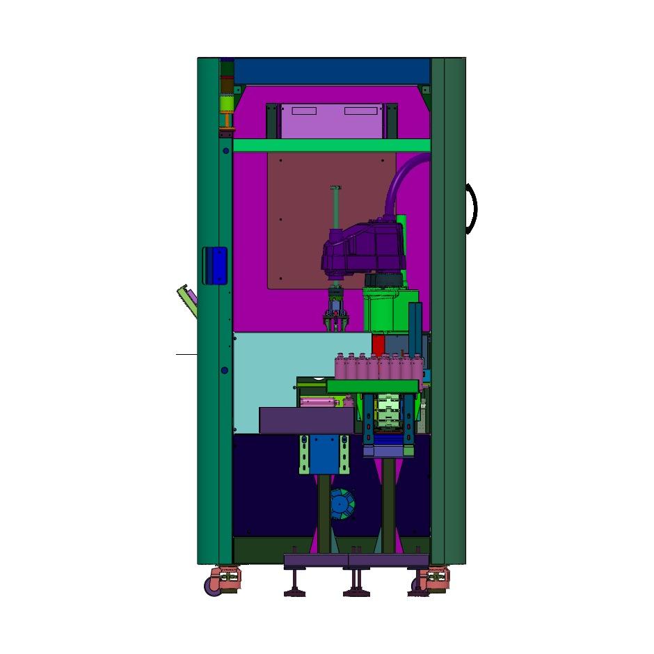 护肤瓶体光刻标印机台