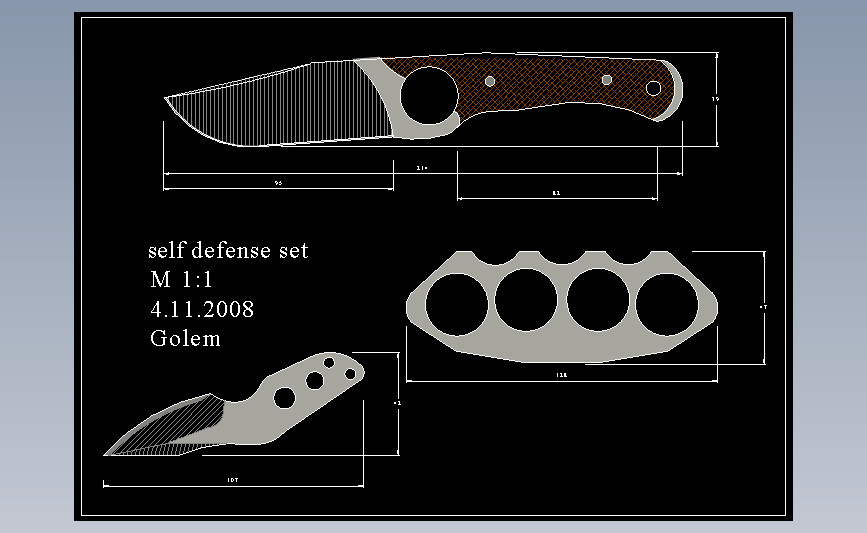 CAD刀具图纸系列self_def_set