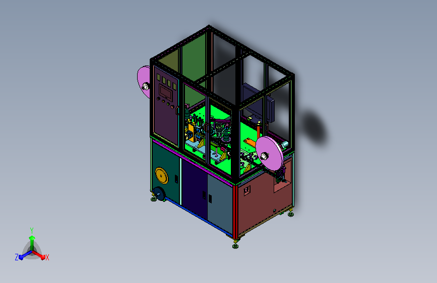 快带胶膜敷合装置