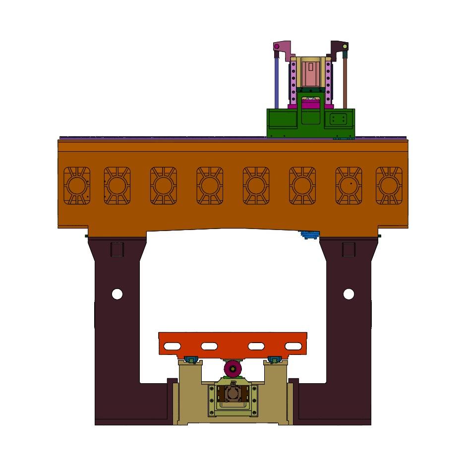 框式架构铣削加工机具