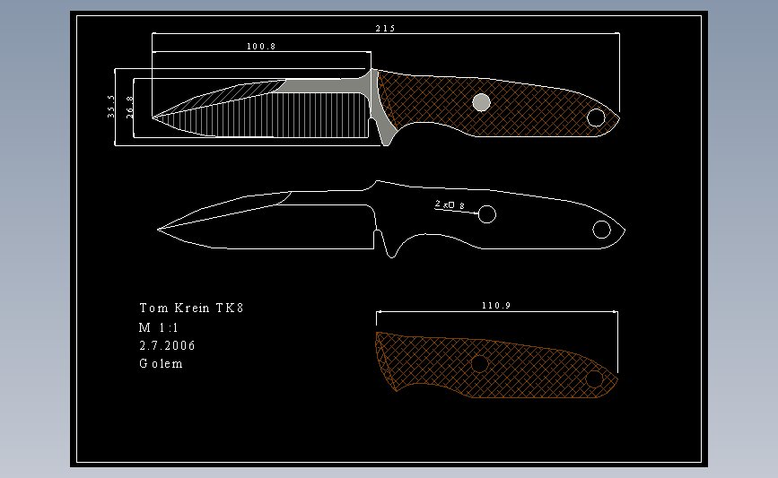 CAD刀具图纸系列t_om_krein_tk8