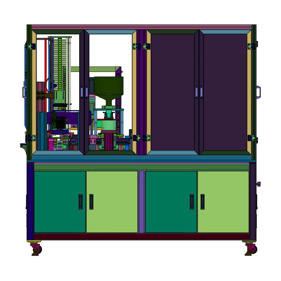 容片布料排布专用机具