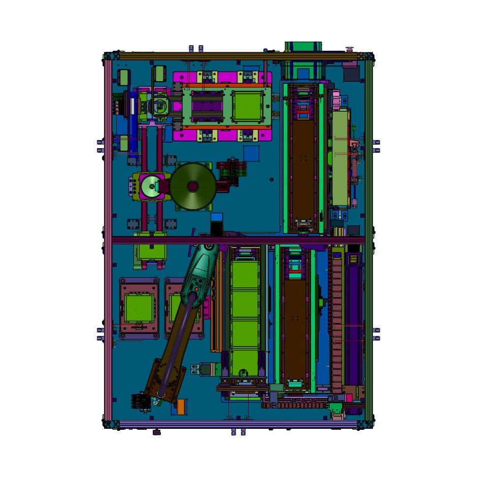 容片布料排布专用机具