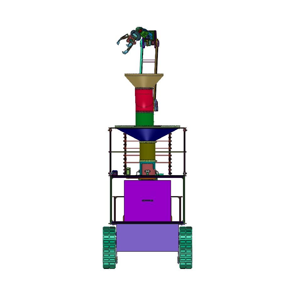 鲜果采收归集作业机具