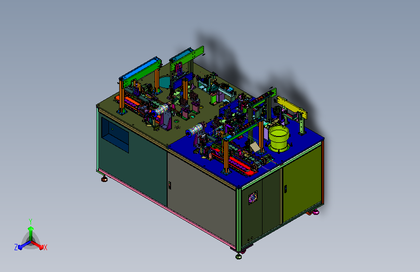 线绳切割定型穿装双联装置
