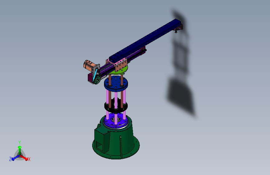 旋轴真空吸持操作装置