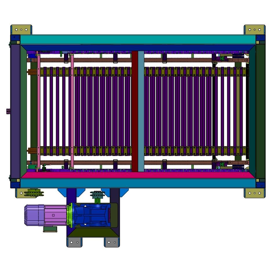 循环托板竖向输送机具