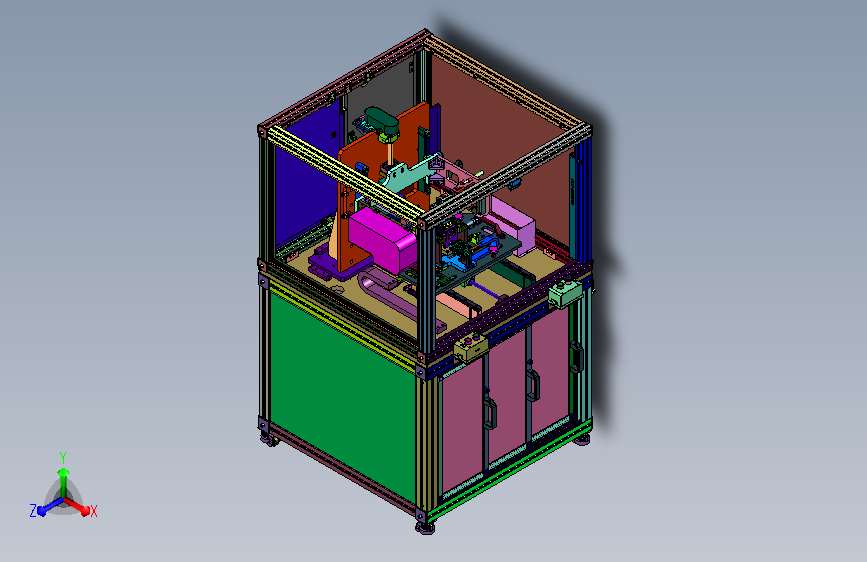 引脚弯折成型作业机具