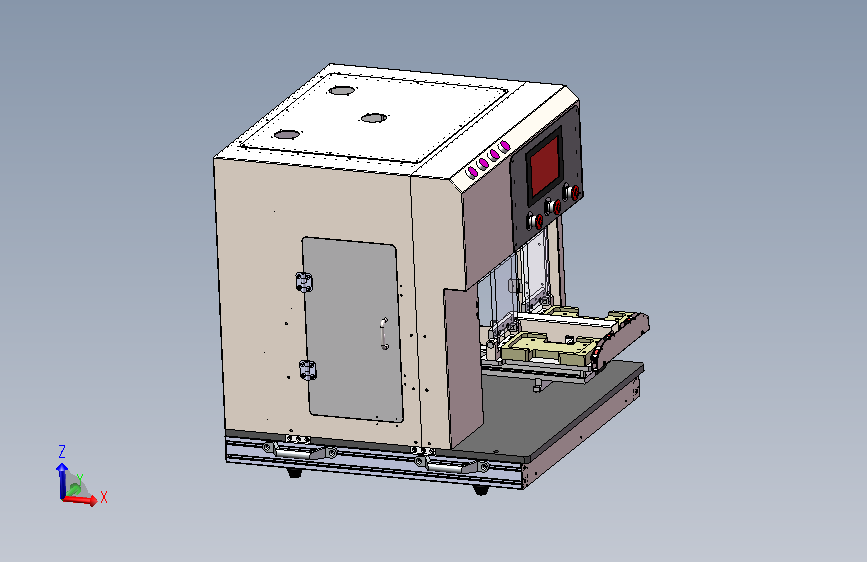H0009007-桌面式双工位螺丝机