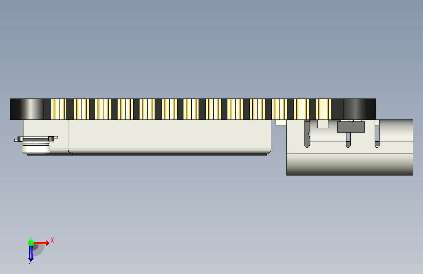 A0018376-Seeed Studio XIAO Nrf54lm20a 俯视图