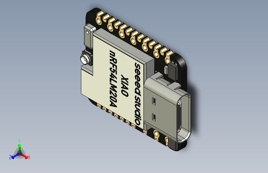 A0018377-Seeed Studio XIAO nRF54LM20A Sense 主视图