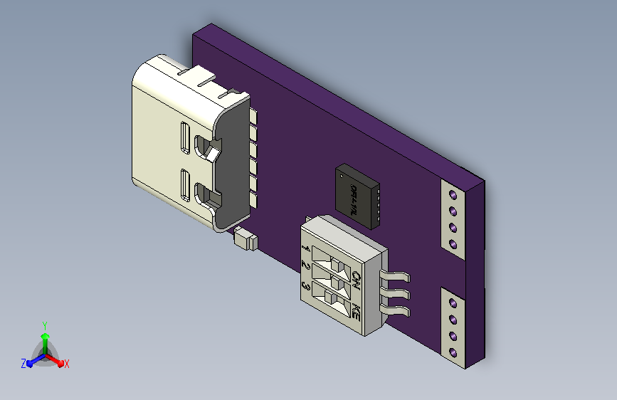 A0018397-UsbPdMagenta HUSB238 5v-9v-12v-15v-20v 主视图