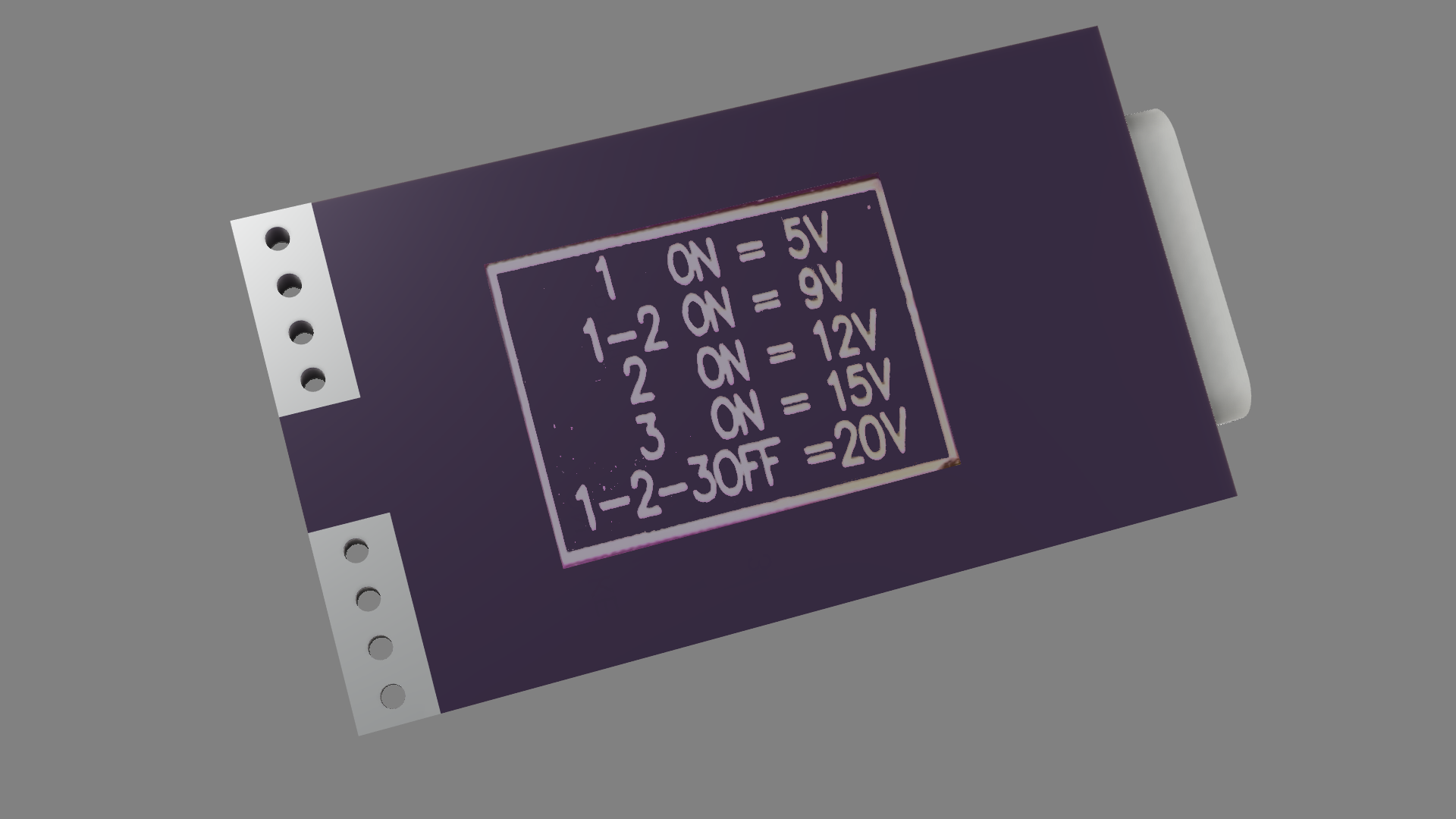A0018397-UsbPdMagenta HUSB238 5v-9v-12v-15v-20v