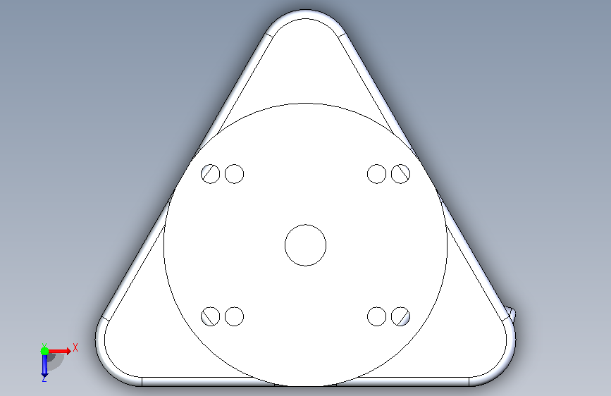 A0018400-DX Engineering RT4500HD 旋转器 俯视图