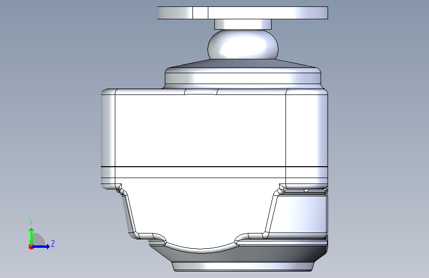 A0018400-DX Engineering RT4500HD 旋转器 左侧视图