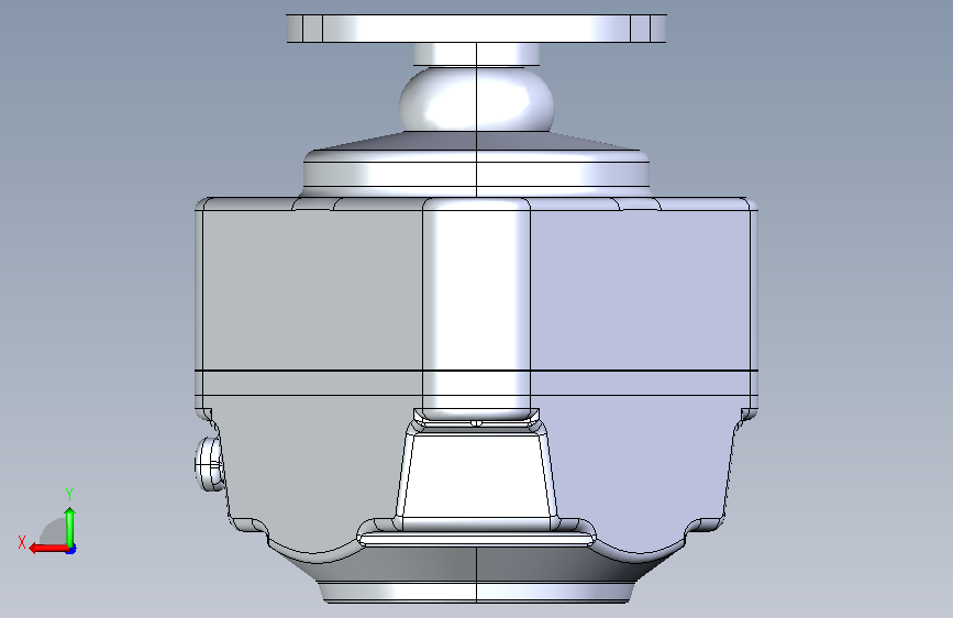 A0018400-DX Engineering RT4500HD 旋转器 背面视图