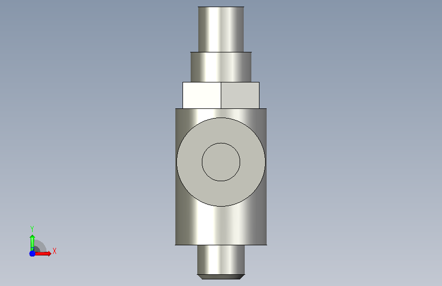 霍尔效应开关传感器AS1201F_M5_06开关型霍尔效应 正面视图