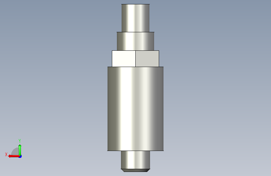 霍尔效应开关传感器AS1201F_M5_06开关型霍尔效应 背面视图