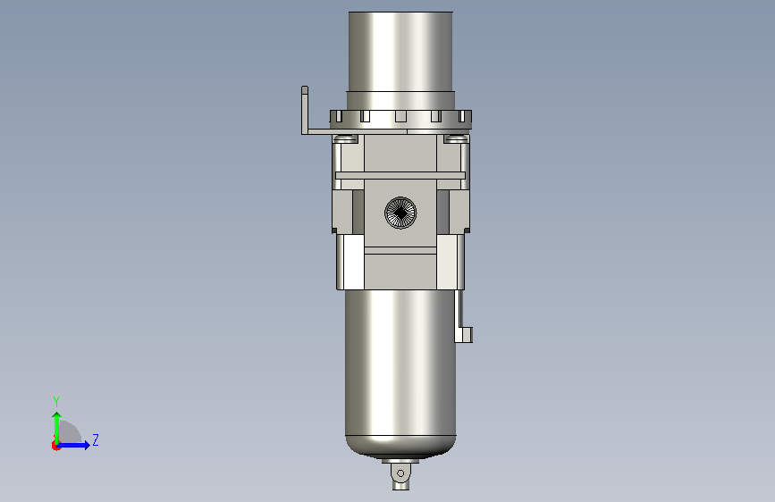 9-AW30系列02B-A型号产品 左侧视图