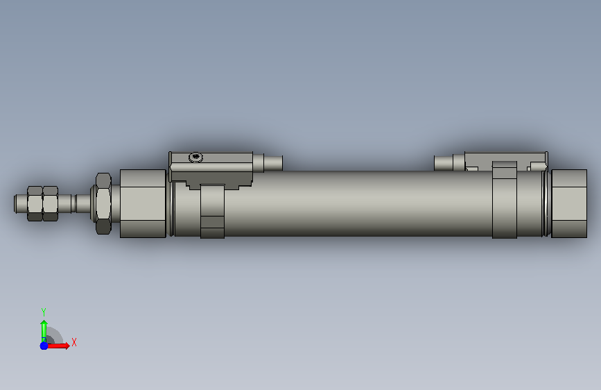 类型:工业标准配件型号:17268-PB16×75 正面视图